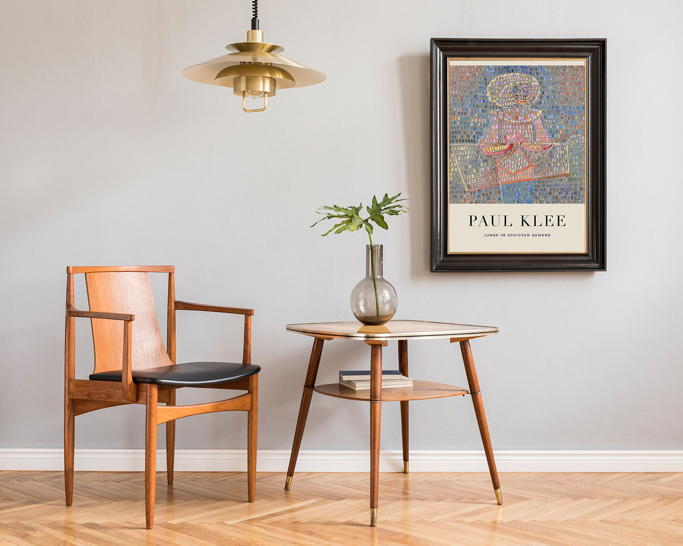 Paul Klee - Museum-Poster Junge im schicken Gewand