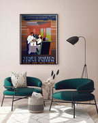 Pierre Fix-Masseau - Art Deco Werbeplakat - Orient-Express