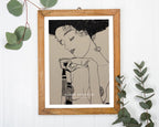 Egon Schiele - Museum-Poster II Portrait von Gerti Schiele