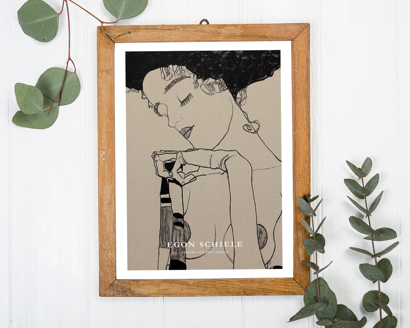 Egon Schiele - Museum-Poster II Portrait von Gerti Schiele