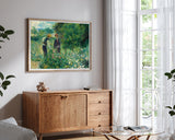 Pierre-Auguste Renoir - Blumen pflücken