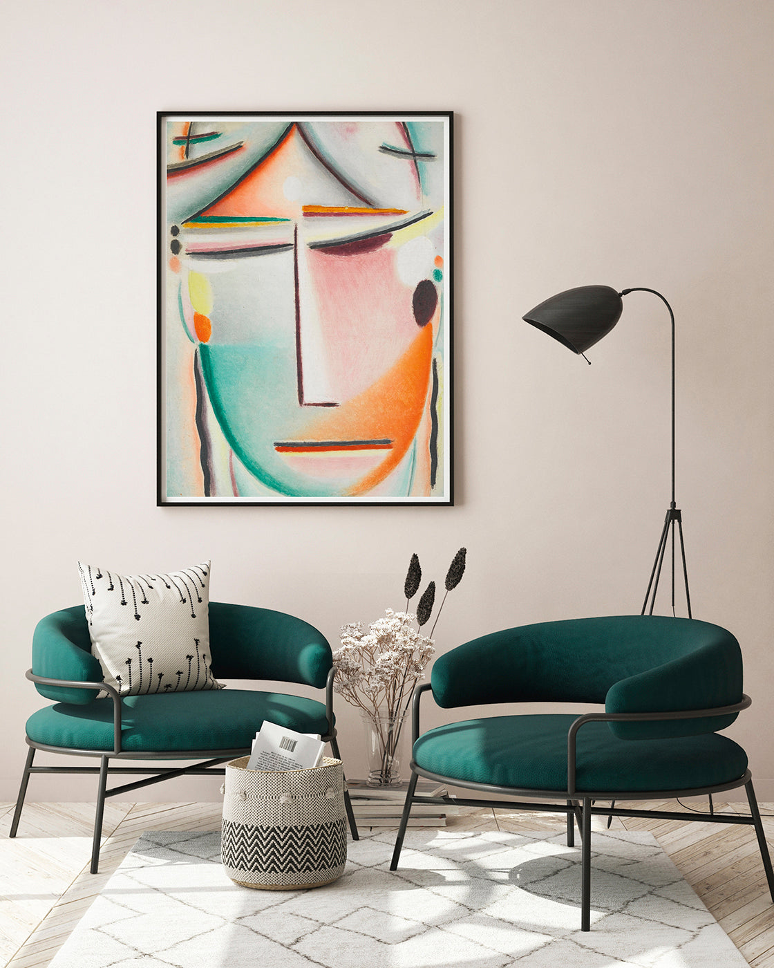 Alexej von Jawlensky - Heilandsgesicht: Schönheit (Rote)