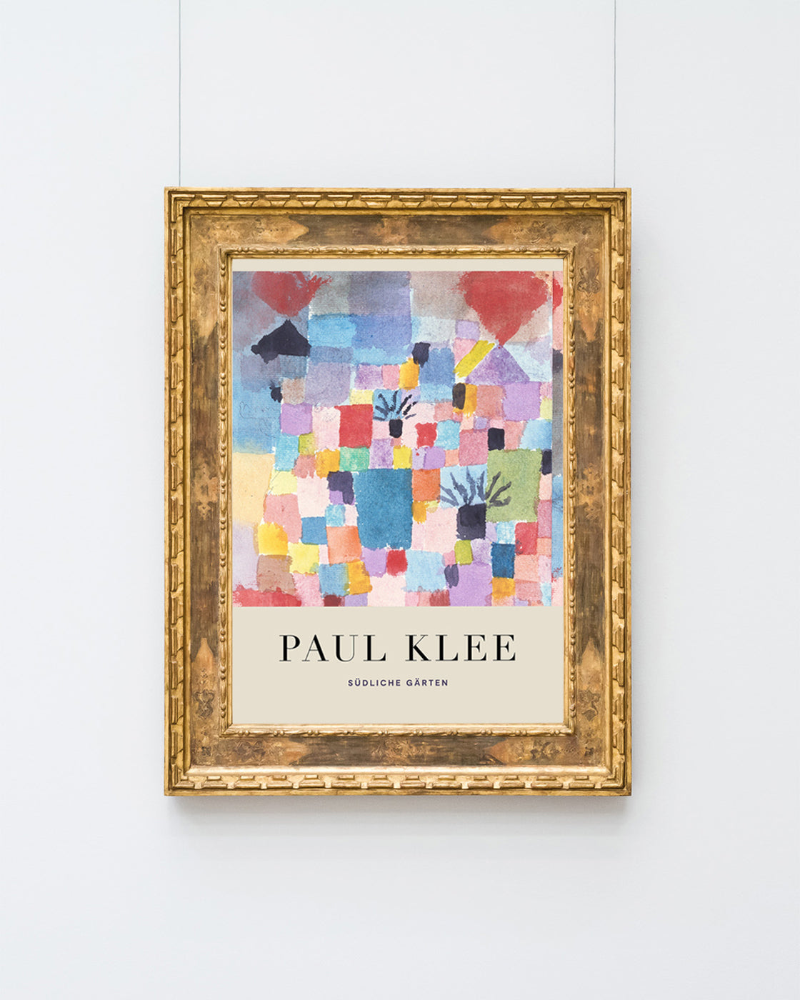 Paul Klee - Museum-Poster Südliche Gärten