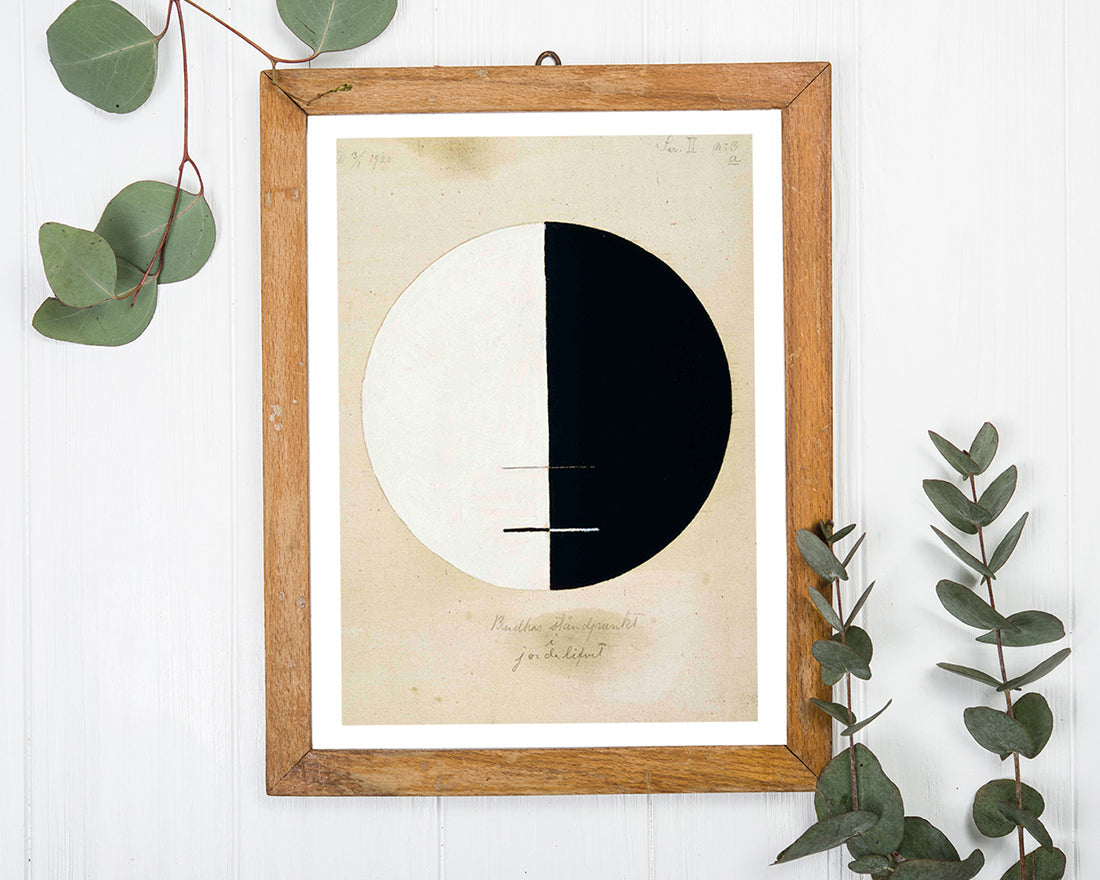 Hilma af Klint - Buddha's Standpunkt im irdischen Leben, Nr. 3a