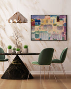 Paul Klee - Garten in St. Germain, Das Europäische Vierteil nahe Tunis (1914)