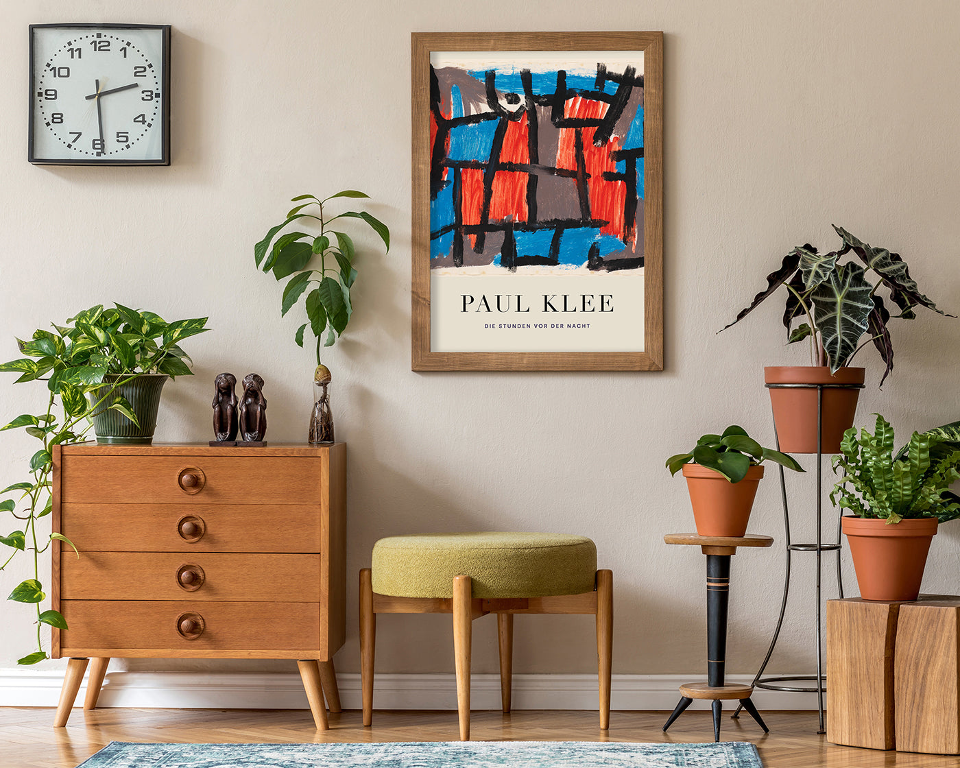 Paul Klee - Museum-Poster Die Stunden vor der Nacht