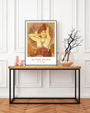 Alfons Mucha - Museum-Poster Sitzende Frau II - Art déco