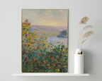 Claude Monet - Blumenbeete in Vetheuil