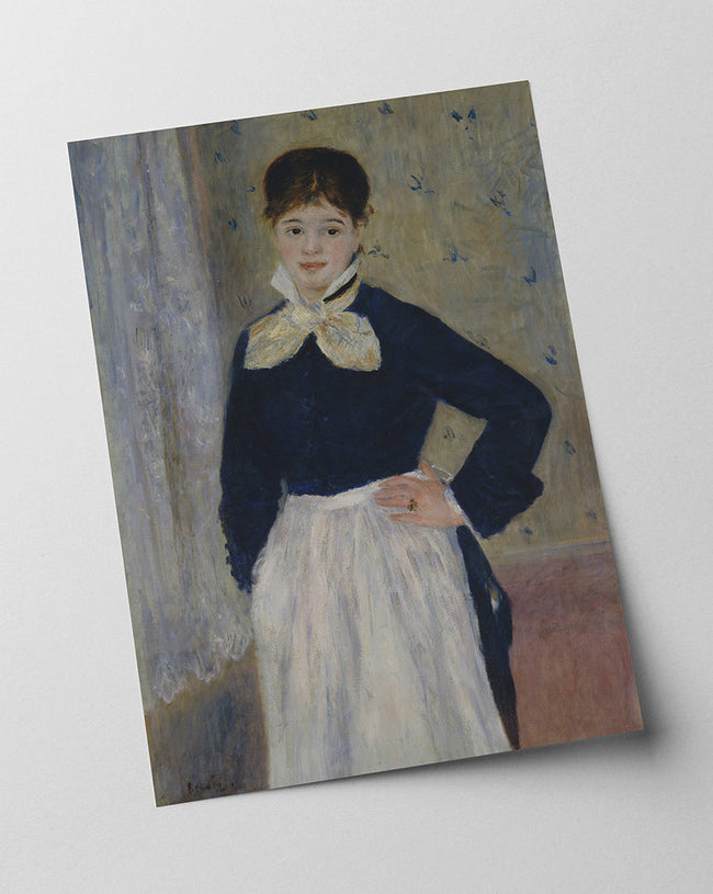 Auguste Renoir - Eine Kellnerin im Duval's Restaurant Main Image