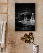 Elegante Drinks - Schwarz-Weiß