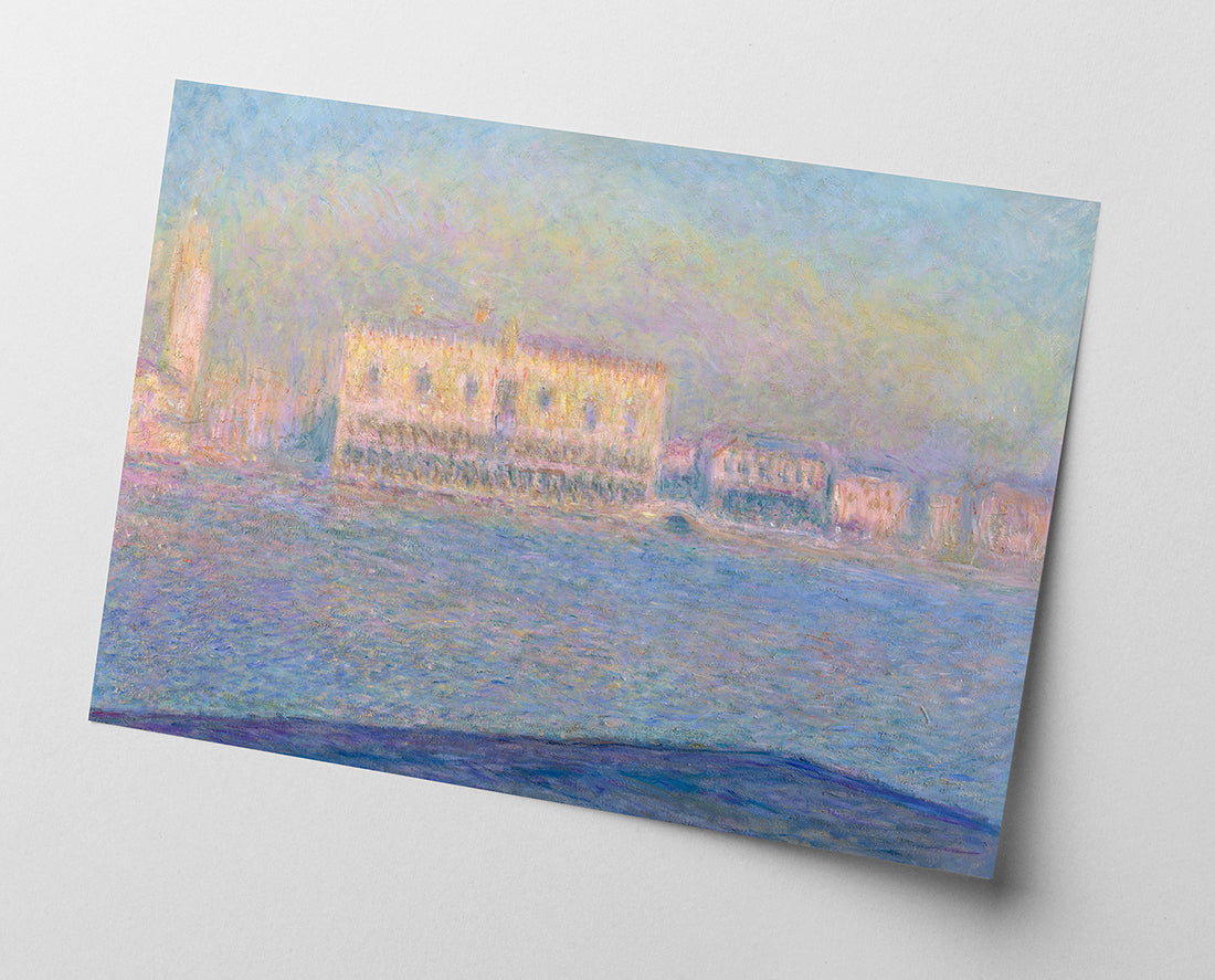 Claude Monet - Blick von Santa Maria Maggiore auf den Dogen-Palast (1908)