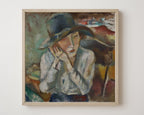 Jules Pascin - Frau mit Hut