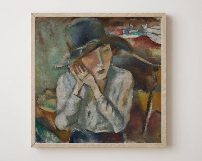 Jules Pascin - Frau mit Hut Main Image