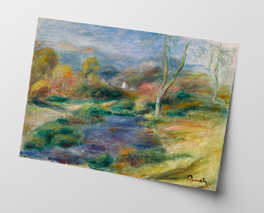 Pierre-Auguste Renoir - PAYSAGE AU BÉAL