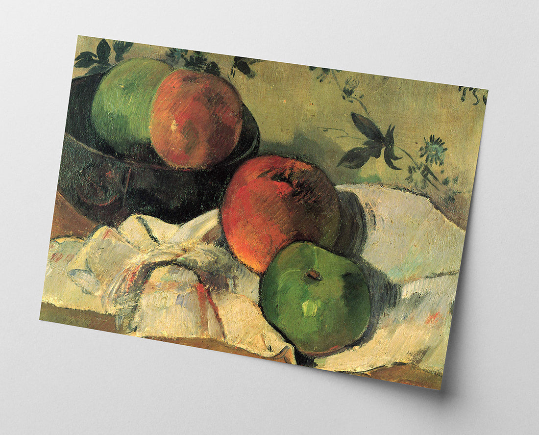 Paul Gauguin - Stillleben Äpfel und Schale