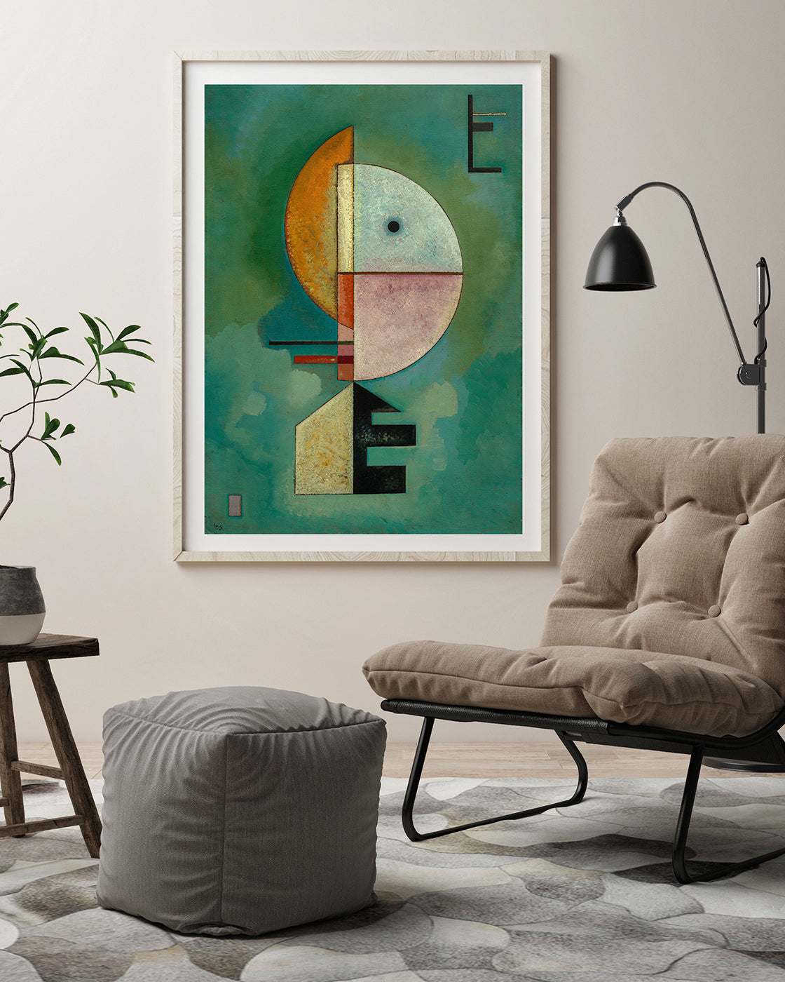 Wassily Kandinsky - Empor (1929)