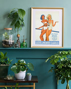 Pierre Fix-Masseau - Art Deco Werbeplakat - Frauen in Monte Carlo