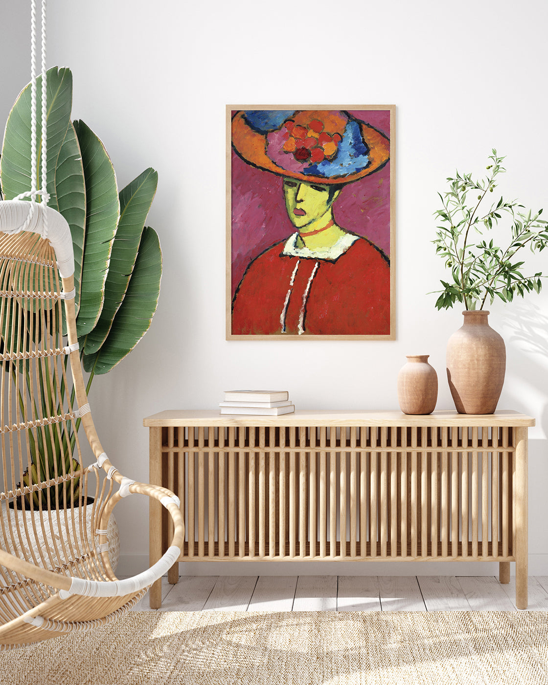 Alexej von Jawlensky - Schokko mit Tellerhut