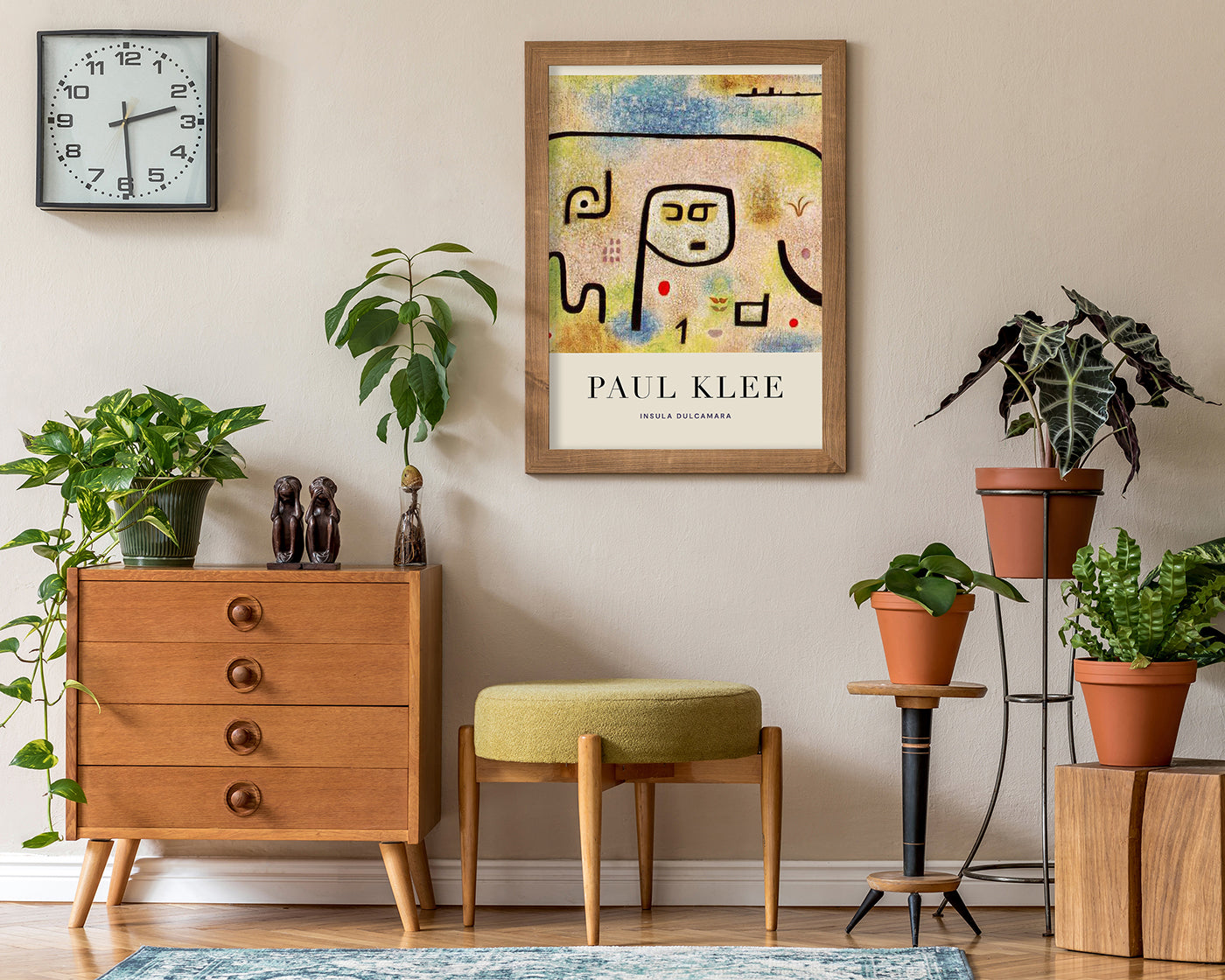 Paul Klee - Museum-Poster Insula Dulcamara