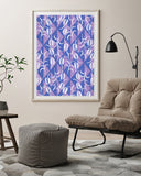 Paul Poiret zugeschrieben - Stoffdesign mit Rautenmuster