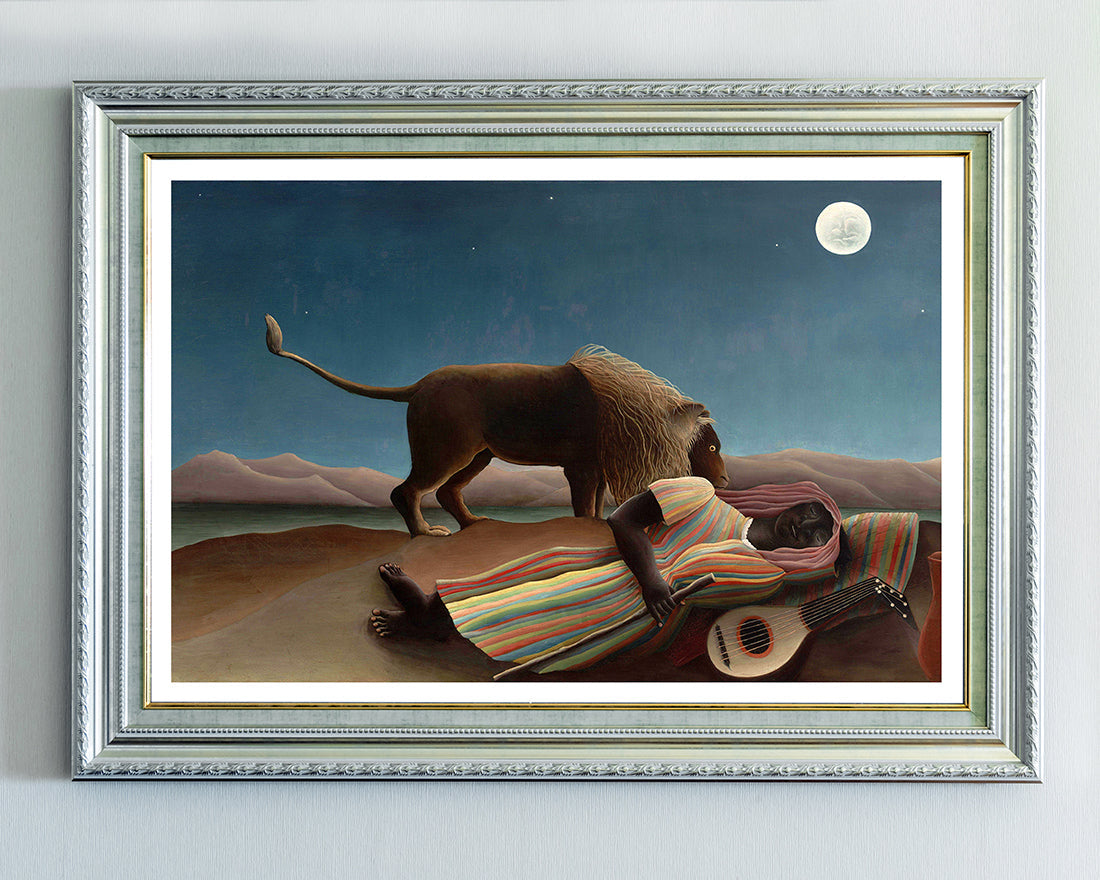 Henri Rousseau - Schlafende Zigeunerin