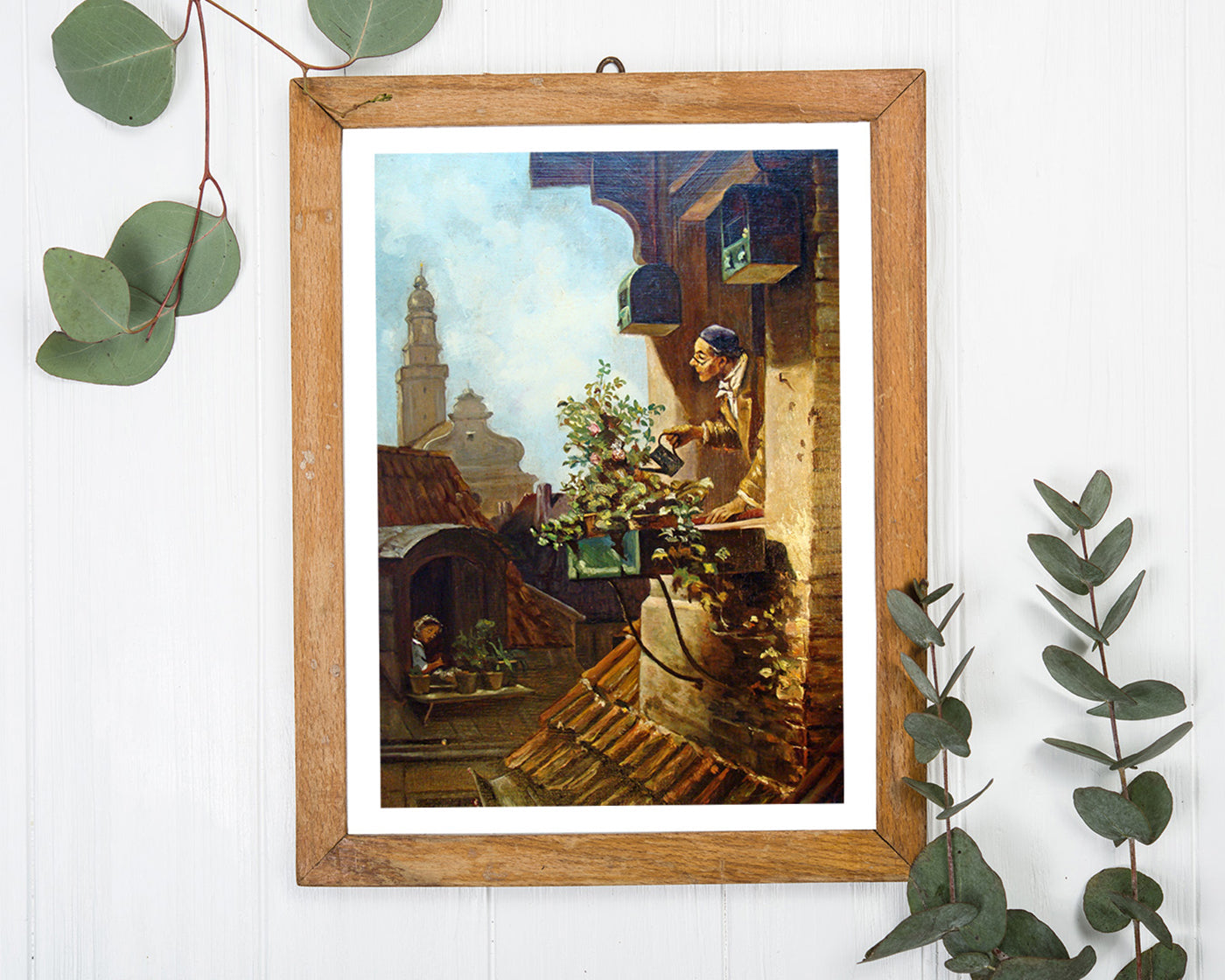 Carl Spitzweg - Im Dachstübchen