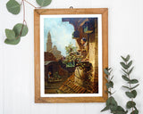 Carl Spitzweg - Im Dachstübchen