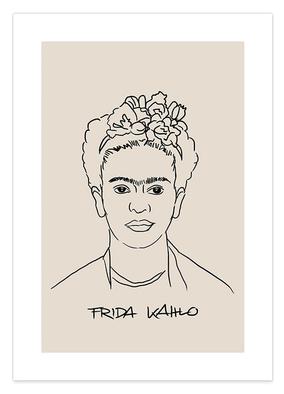 Illusatrion von Frida Kahlo I