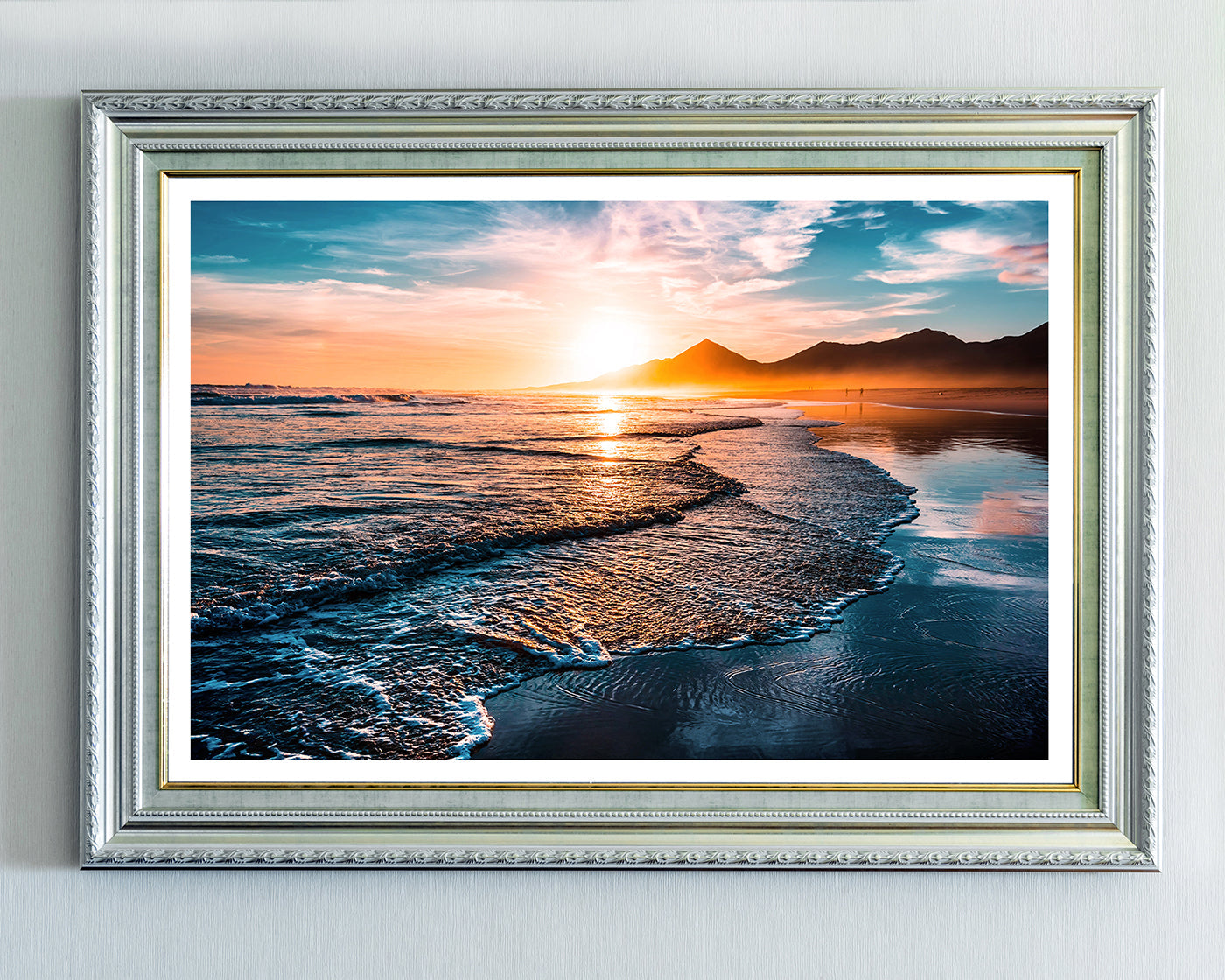 Sonnenuntergang am Strand