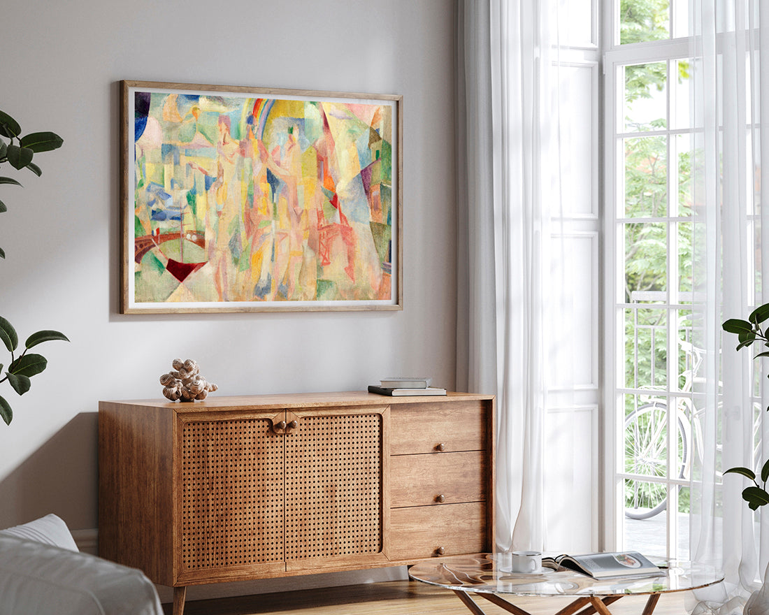 Robert Delaunay - LA VILLE DE PARIS, ESQUISSE