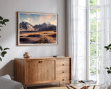 Berge in einer Wüstenlandschaft