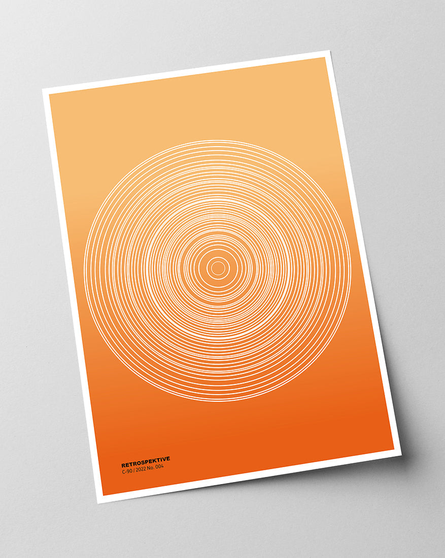 Retrospektive - No. 004 - Kreise in Weiß