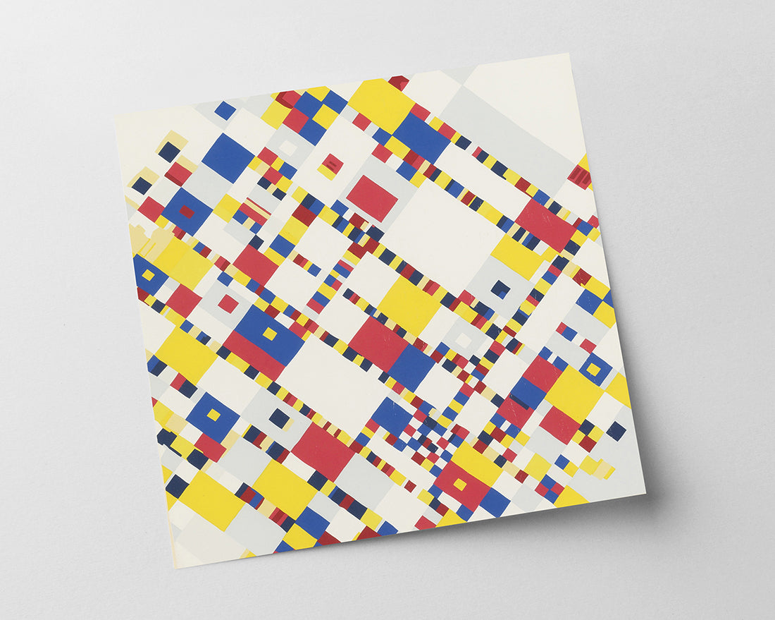 Piet Mondrian - Victory Boogie Woogie - Bunte Formen