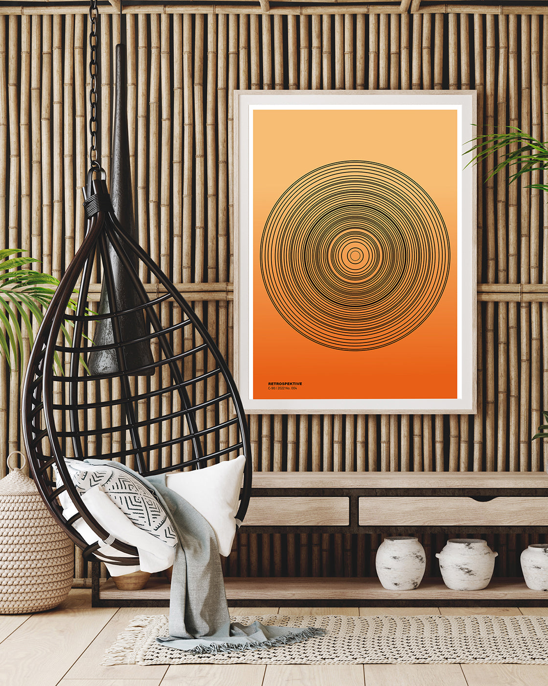 Retrospektive - No. 004 - Kreise in Schwarz