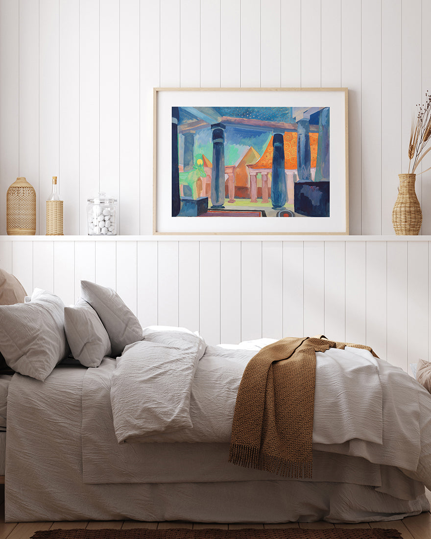 Robert Delaunay - Bühnenbild für Kleopatra