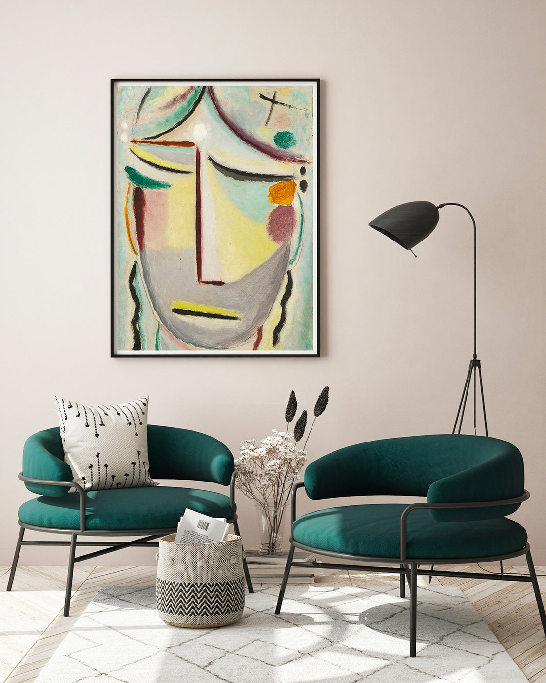 Alexej von Jawlensky - Heilandsgesicht Mondlicht