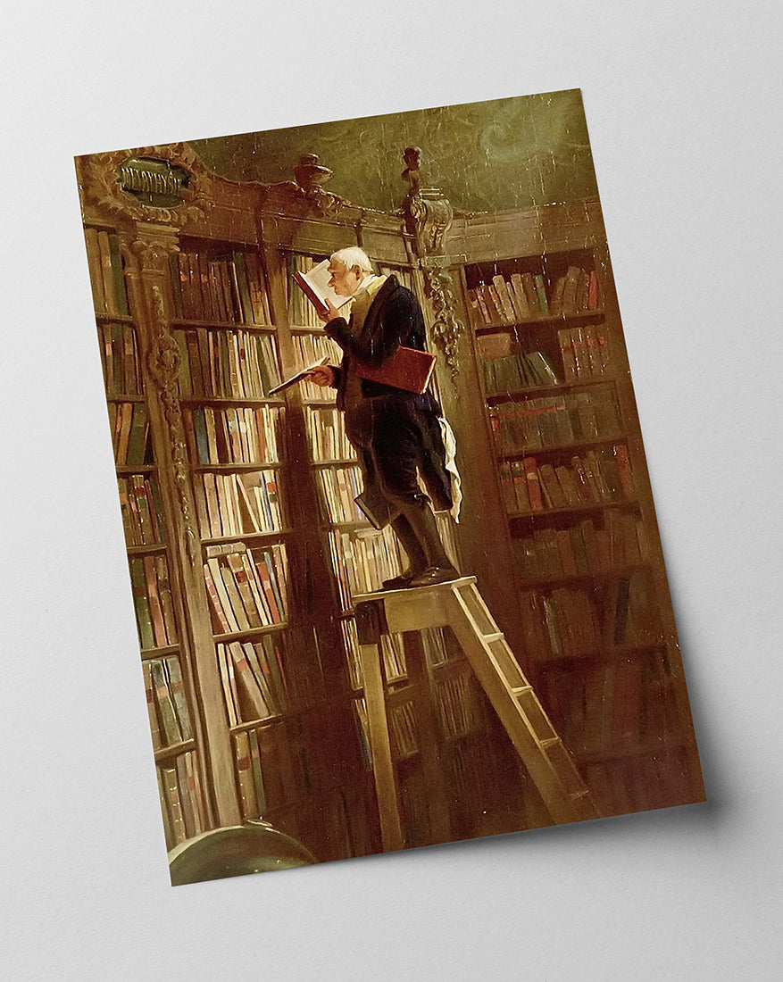 Carl Spitzweg - Der Bücherwurm