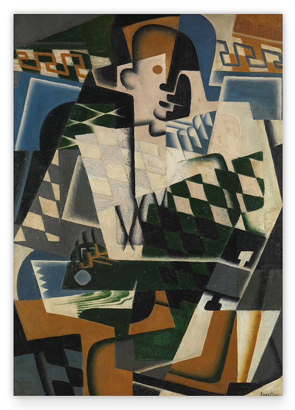 Juan Gris - Harlekin mit einer Gitarre Hover Image