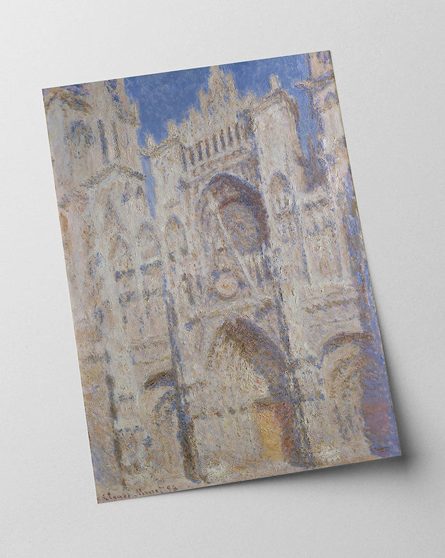 Claude Monet - Kathedrale von Rouen (Sonnenlicht) (1894) Main Image