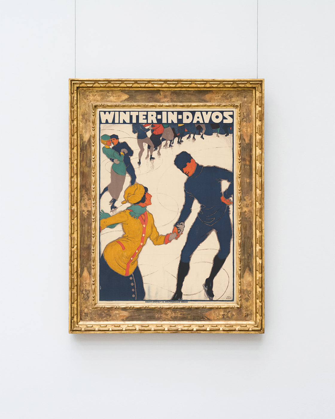 Burkhard Mangold - Winter in Davos