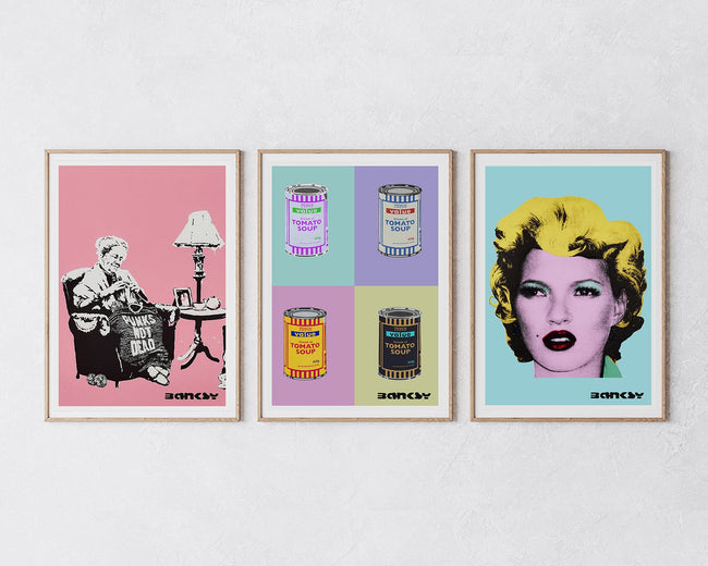 Set aus 3 Postern: "Pop-Art" Hover Image