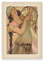 Alfons Mucha - Bohemian women with instrument