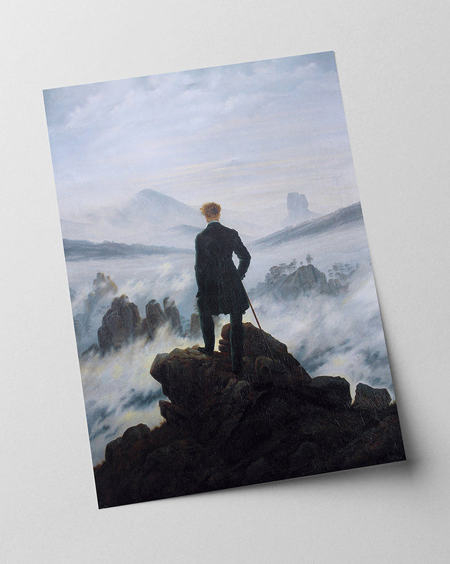 Caspar David Friedrich - Wanderer über dem Nebelmeer Main Image