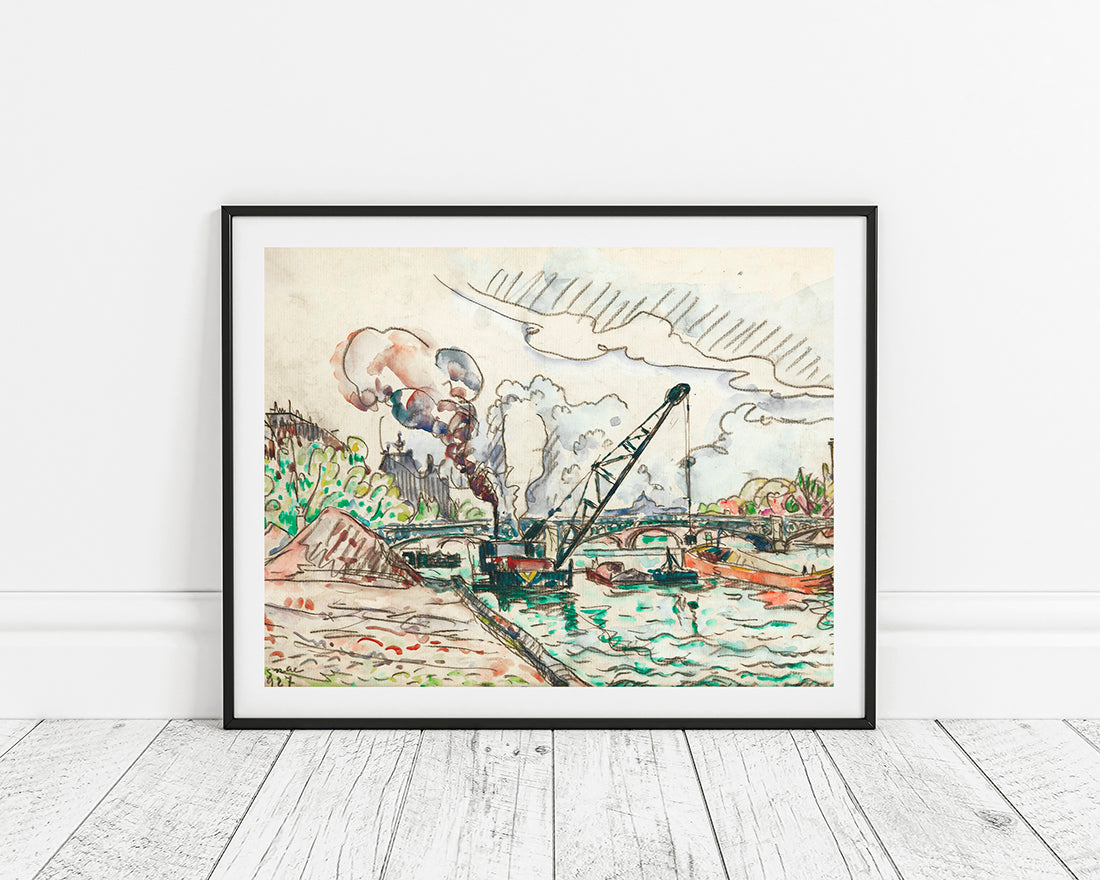 Paul Signac - PARIS, LE PONT DES SAINT-PÈRES