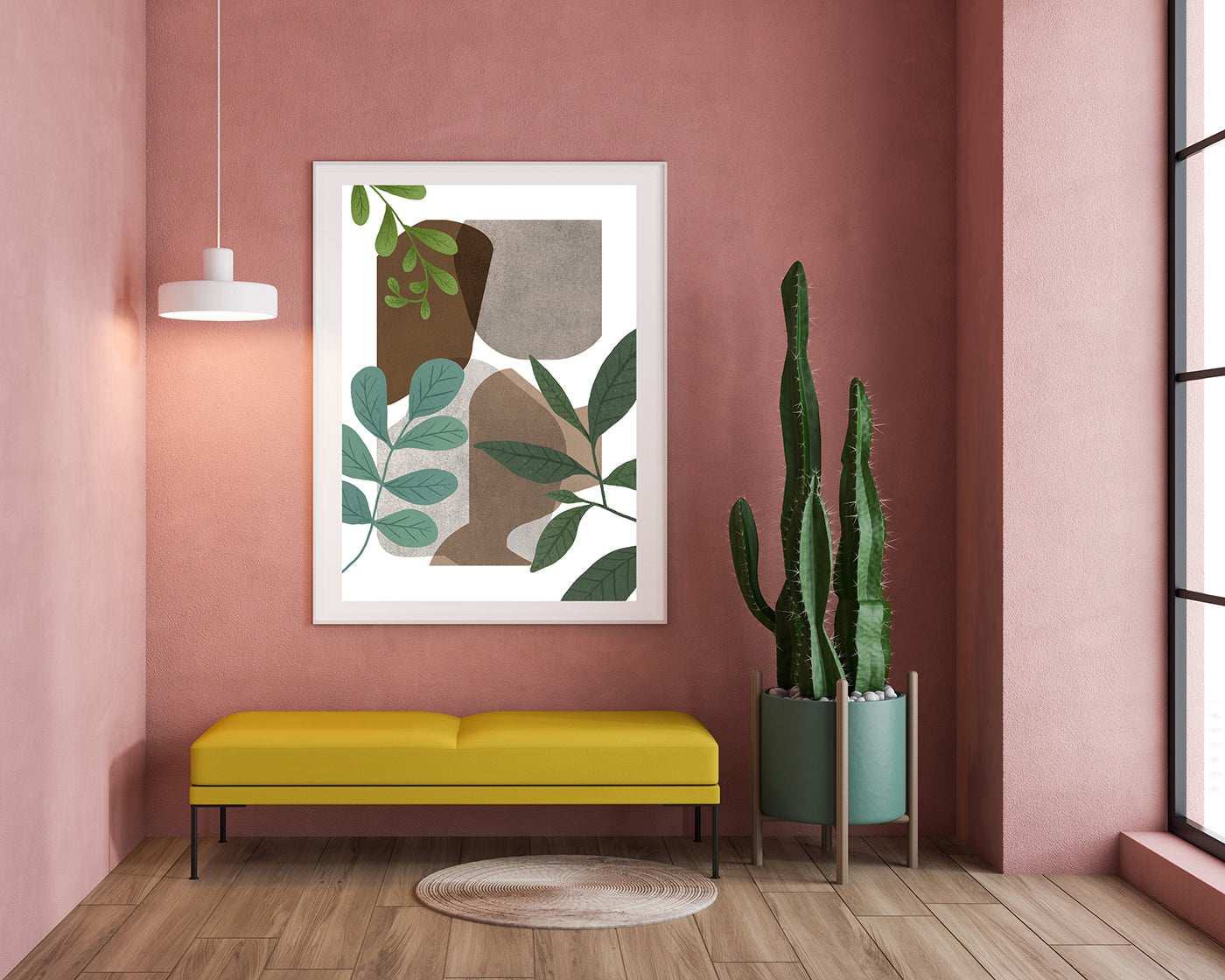 Hommage an die Natur - Abstrakte Formen