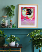 Wassily Kandinsky - Zwischen Zweien (1934)