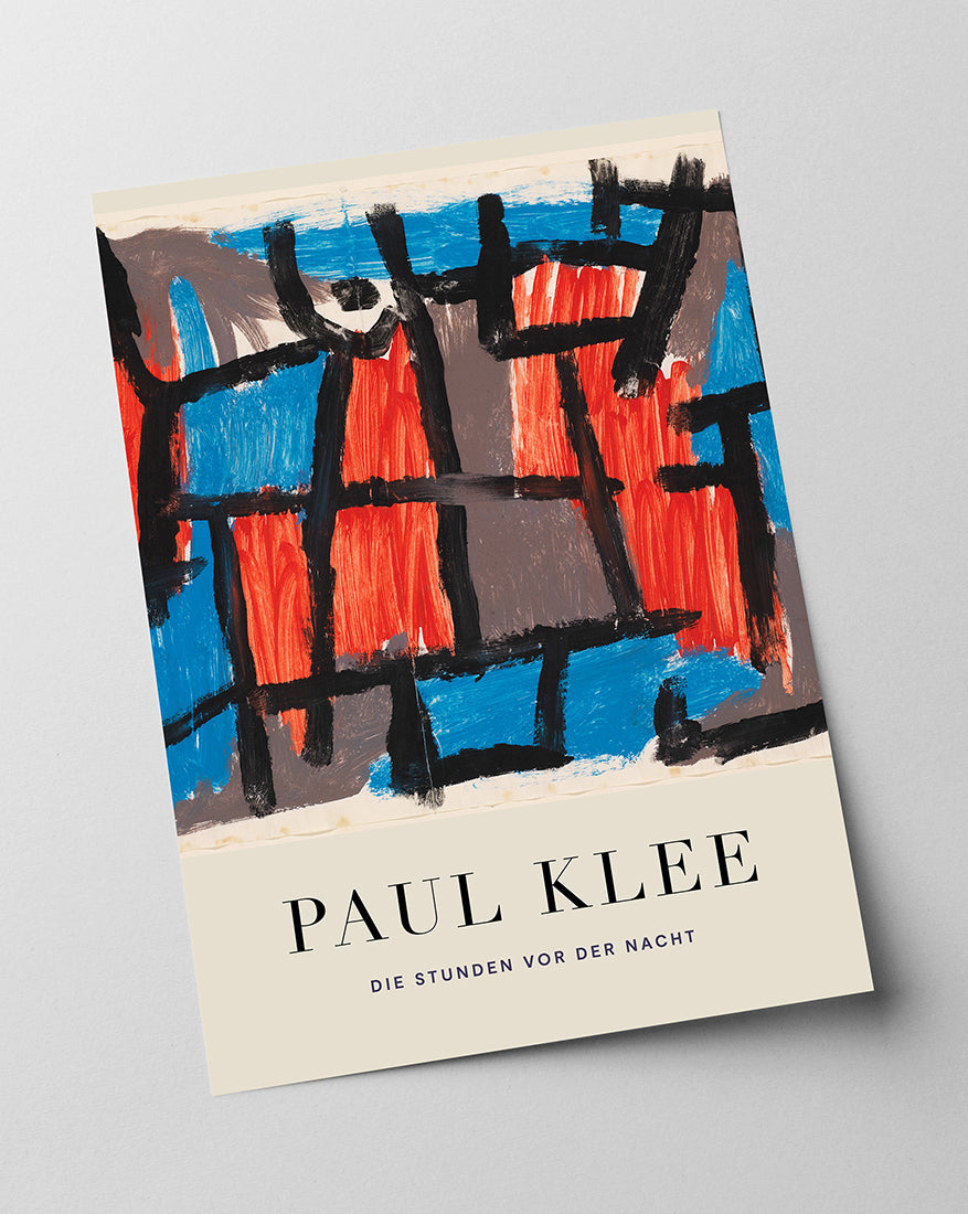 Paul Klee - Museum-Poster Die Stunden vor der Nacht