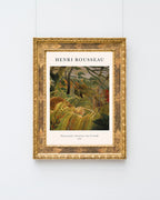 Henri Rousseau - Museum-Poster Überrascht! Gewitter im Urwald