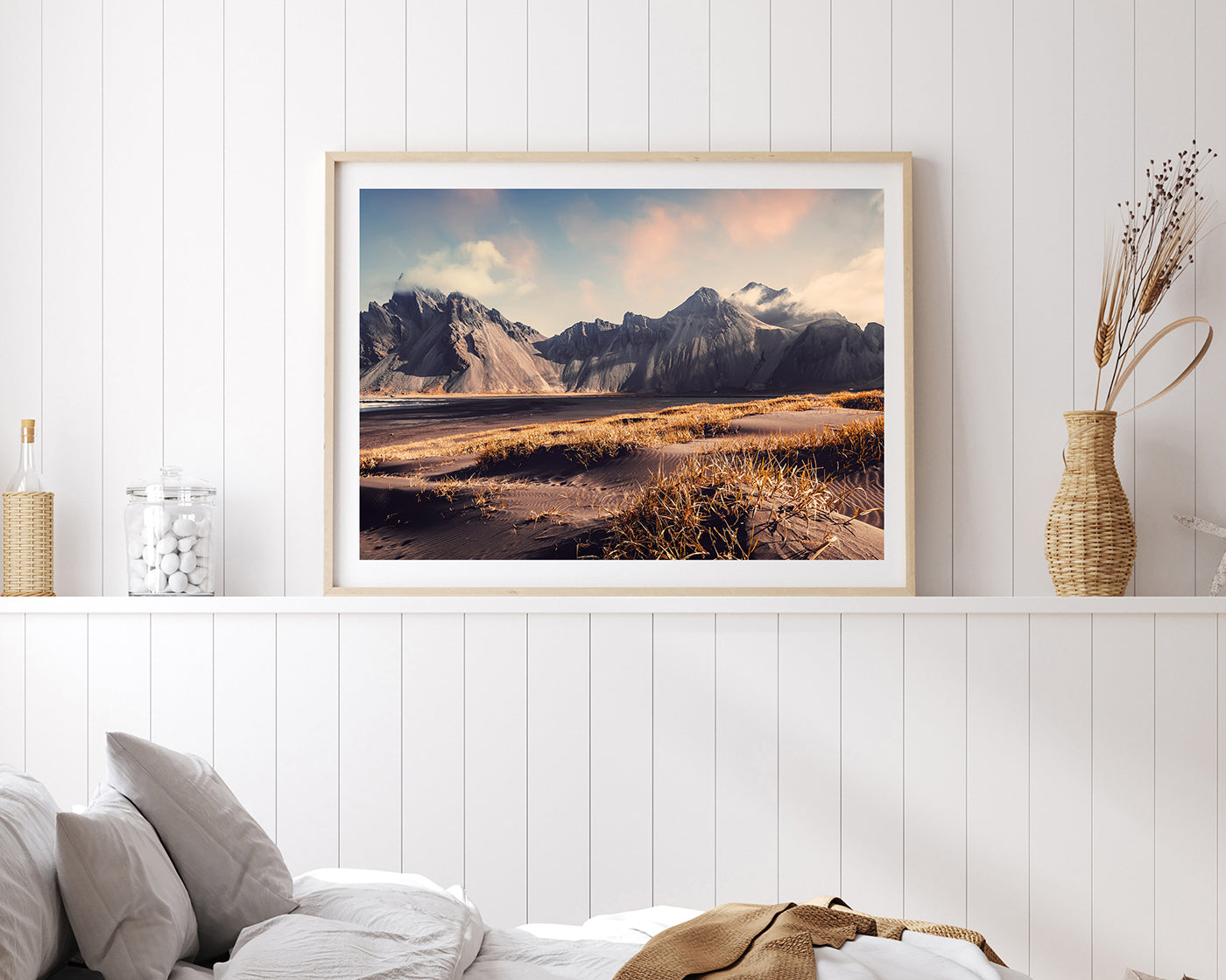 Berge in einer Wüstenlandschaft