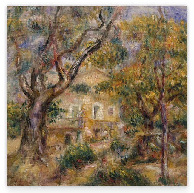 Auguste Renoir - Der Bauernhof in Les Collettes, Cagnes Hover Image